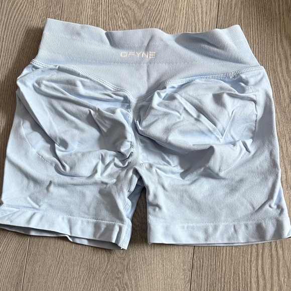 DFYNE Light Blue Women's Athletic Shorts - Picture 2 of 2